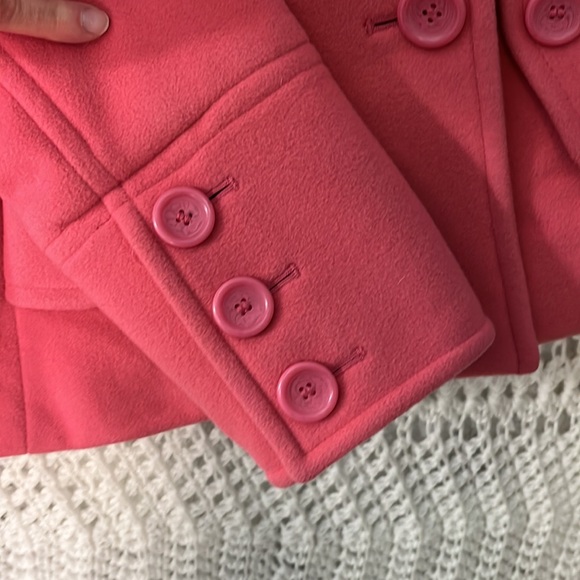 Express Cashmere blend medium double breasted coat - Picture 4 of 5